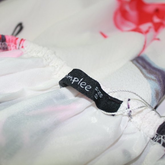 Bundle⚡️ 2/$25 Simplee Floral Print Backless Maxi Dress - Picture 5 of 8